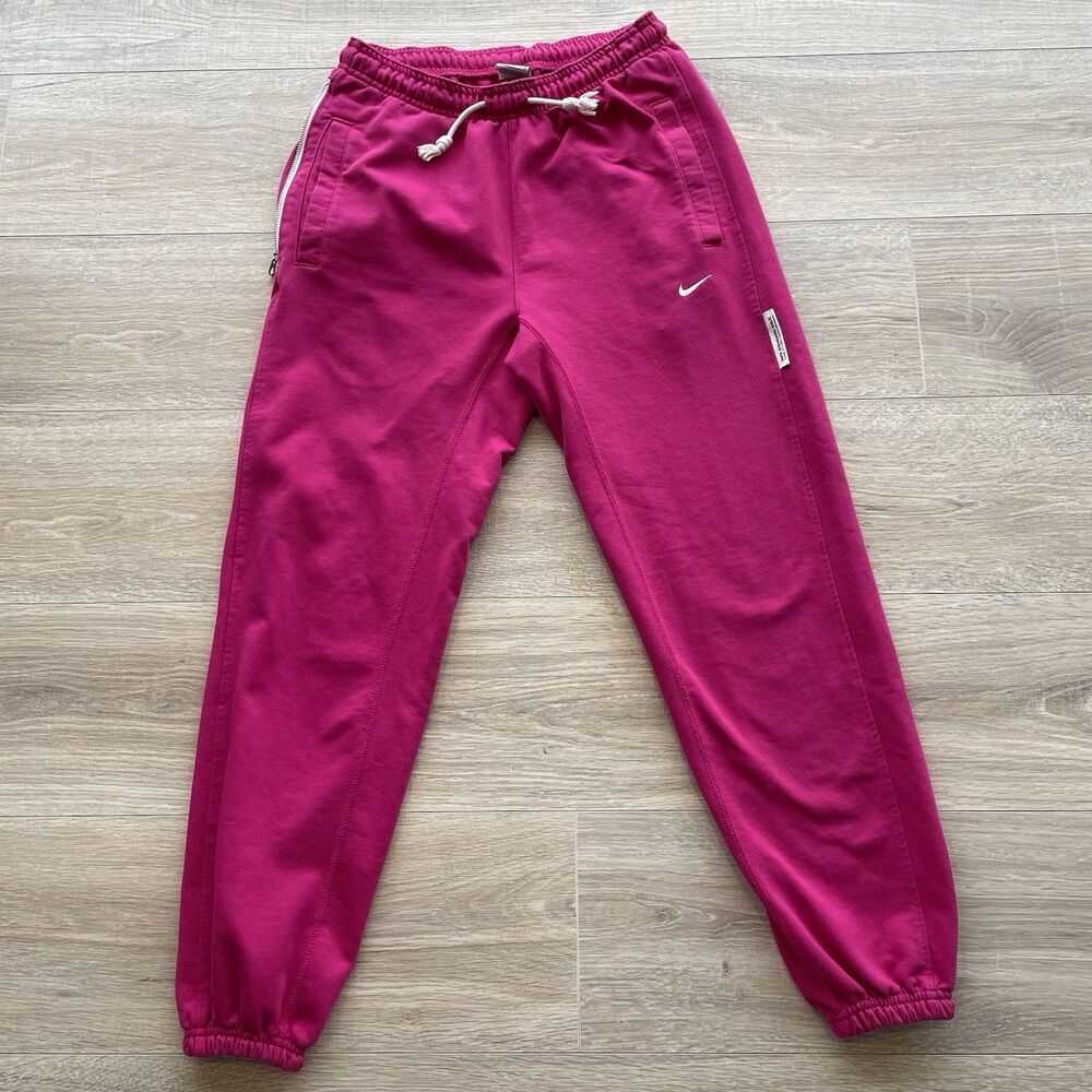 Nike Standard Issue Sweatpants Joggers Men’s Small RARE Hot Pink Trainers Retro